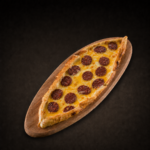 Kaşarlı Sucuklu Yumurtalı Pide